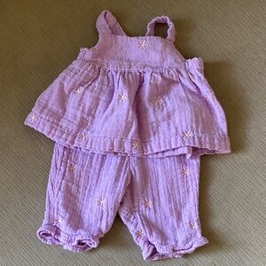 Cat & Jack Purple Kids Matching Set